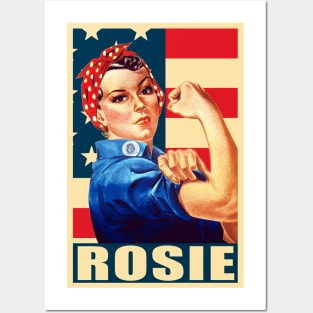 Rosie The Riveter We Can Do it Propaganda Pop Art Posters and Art